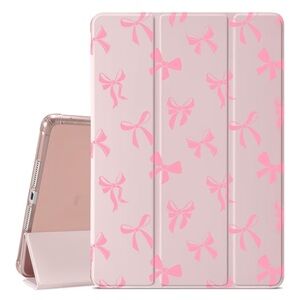 Trifold Pink Bow Tablet Case